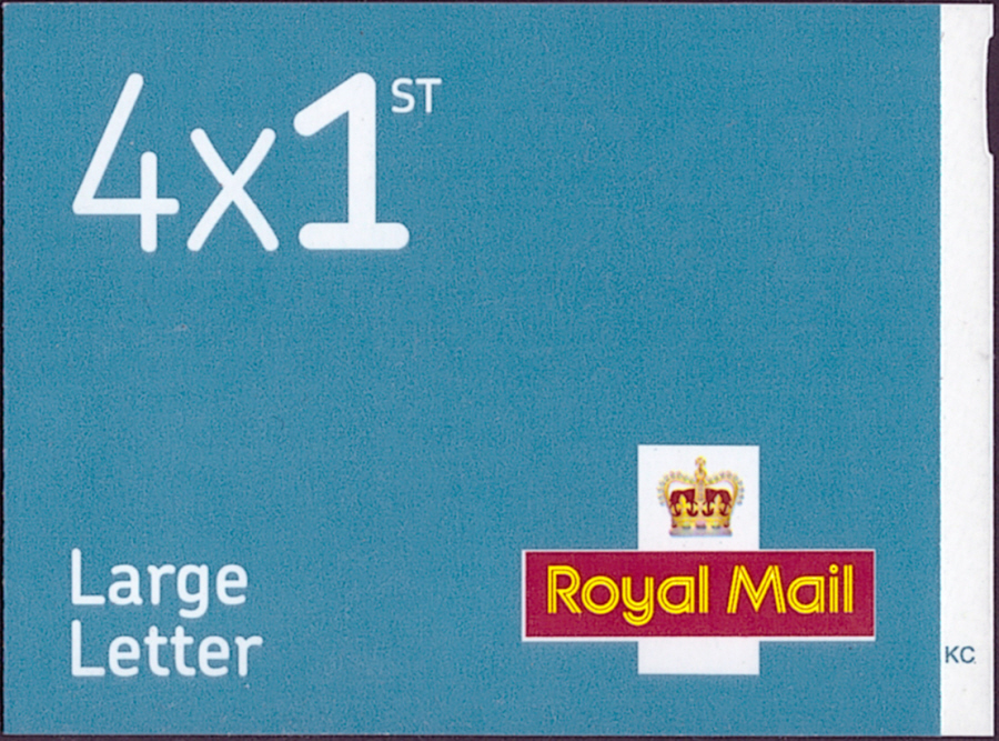 (image for) CF1 / SB1(33) 2023 Charles III 4 x 1st Class Large Booklet